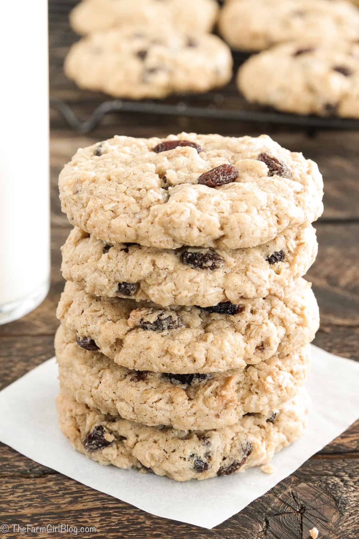 If you do not own a mixer then this recipe is for you! These Gluten-Free Oatmeal Raisin Cookies are quick and super easy to make, no mixer or chilling time is needed.